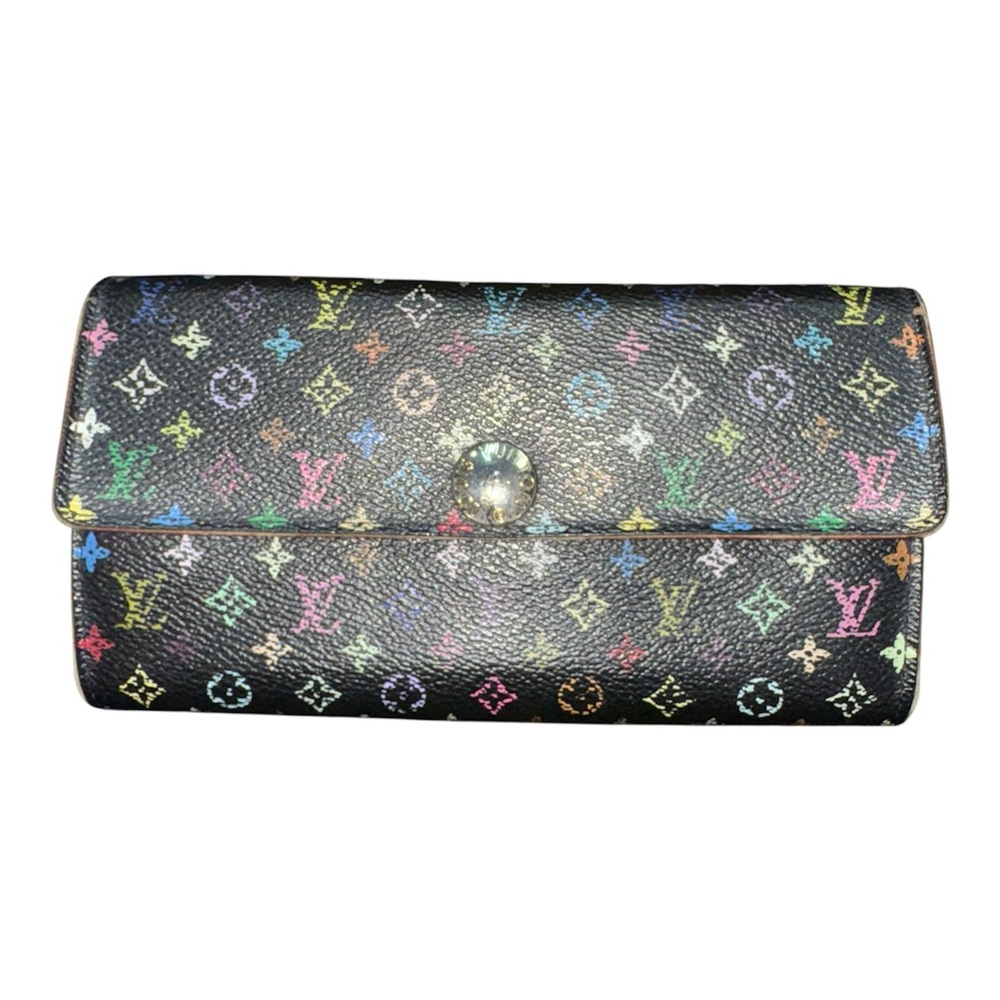 Louis Vuitton Murakami Multicolored Monogram Wallet